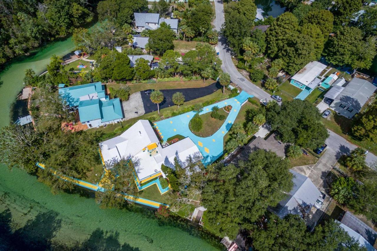 Pams Mermaid House With Riverfront Yard And Lanai! Apartment วีคิวาคี ภายนอก รูปภาพ